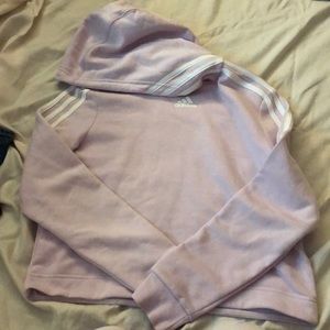 Lilac puruple adidas sweatshirt